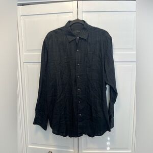 Tommy Bahama Men’s 100% Linen Button Down Long Sleeve Top Size Men’s Medium